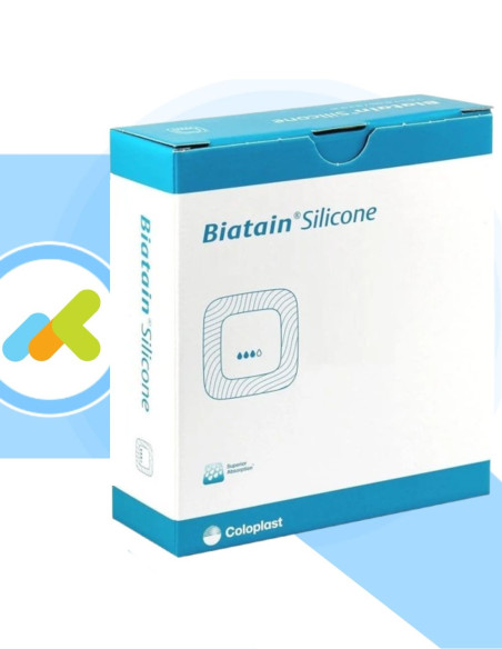 Biatain Silicone | Medicazione in Schiuma di Poliuretano | Altamente Assorbente