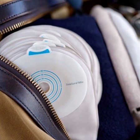 SenSura Mio Sacca Colostomia 1 Pezzo Chiusa | Maxi 550ml | Discreta e Sicura