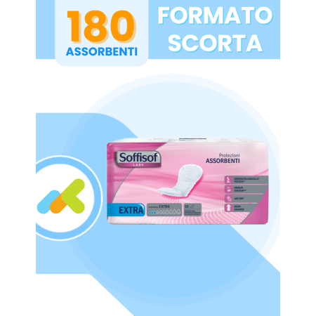 Soffisof Lady Extra | Protezioni Assorbenti Femminili | Incontinenza Leggera | 10 pezzi 2