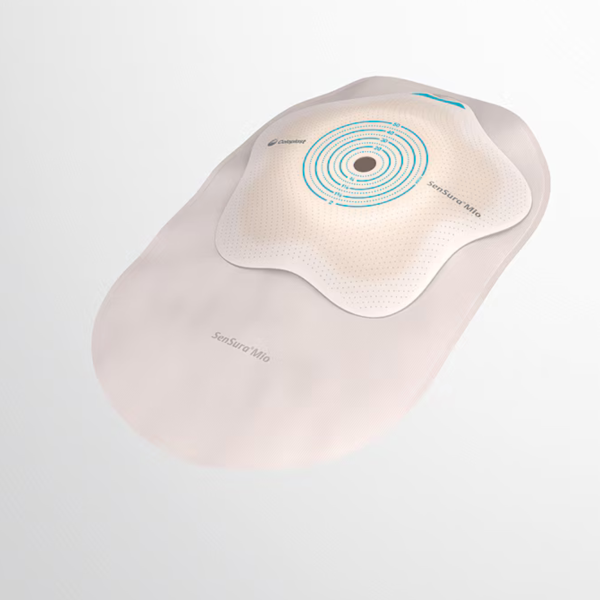 SenSura Mio Convex Flip Chiuso | Sacca per stomia su ernie