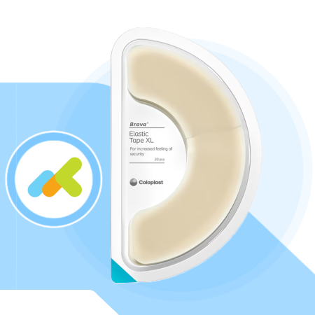 Brava Cerotto Elastico Idrocolloide XL | 20 Pezzi