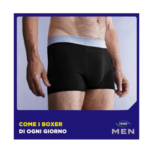 TENA Men Boxer Protettivi Lavabili – Biancheria Intima Maschile