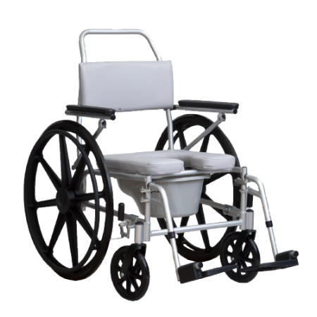 SE7 – Sedia Comoda da Doccia e WC in Alluminio Anodizzato