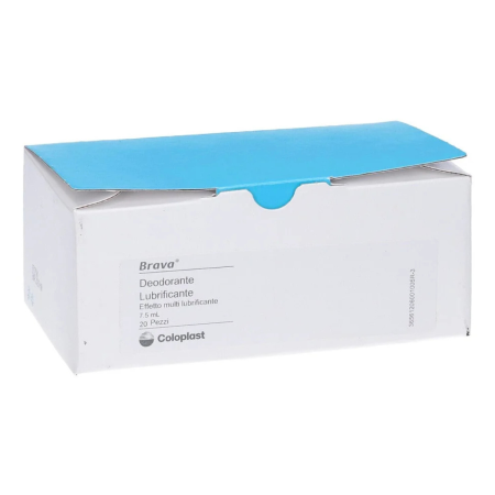 Brava® Deodorante Lubrificante per stomia – 20 bustine monouso 2