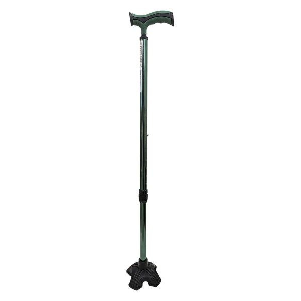 TR20 – Bastone regolabile con impugnatura morbida e base a quattro appoggi