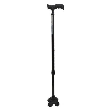 TR20 – Bastone regolabile con impugnatura morbida e base a quattro appoggi