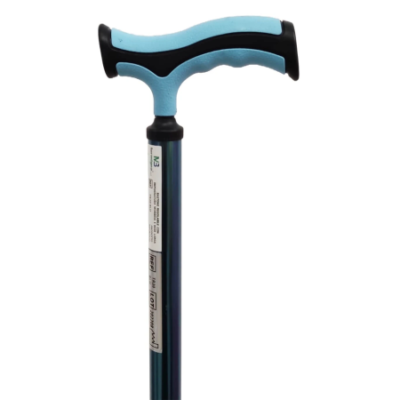 TR20 – Bastone regolabile con impugnatura morbida e base a quattro appoggi