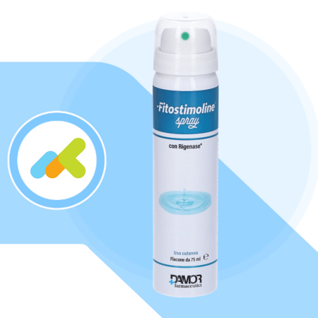Fitostimoline Spray | Idrogel per Trattamento Ulcere Piaghe Ferite e Ustioni | 75ml