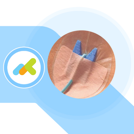Drain-Guard medicazione di fissaggio per cateteri, sonde e drenaggi 1 pezzo