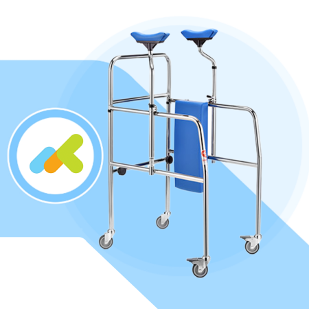 Deambulatore con appoggi sottoascellari smontabile Surace 122 Trotter Voilà