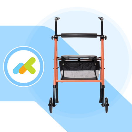 Rollator Londra Top RA-151 – Deambulatore pieghevole