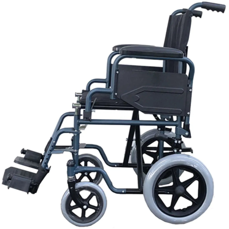 Carrozzina a spinta assistita pieghevole | Rehasense Larghezza 38-48 cm 2