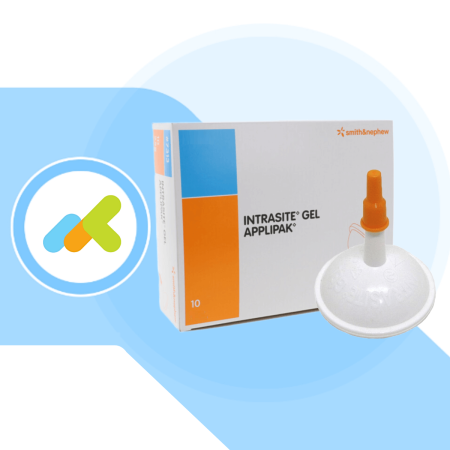 Intrasite Gel | Idrogel Detersione delle Lesioni Cutanee | Rimozione Tessuto Necrotico | 1 pezzo