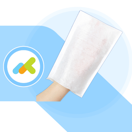 Manopola Impermeabile Non Saponata | Morbidezza per le Pelli Sensibili | 50 pezzi