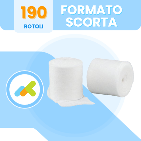 Bende in Cotone di Germania: Fasciature Sottogesso 10pz