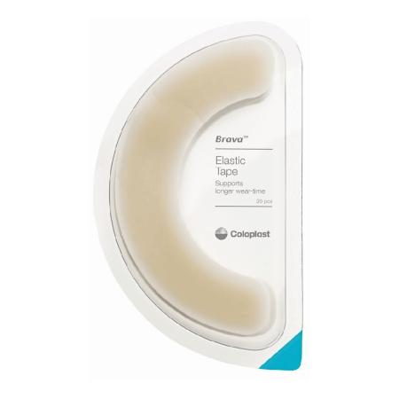 Brava Cerotto Elastico Idrocolloide a Mezzaluna  20 Pezzi