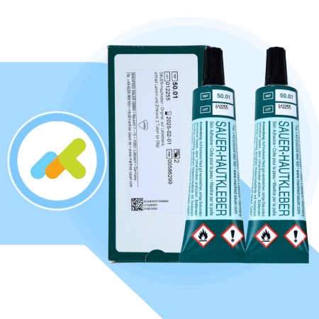 Sauer Mastice Adesivo 28g | Tenuta Solida e Duratura | 2 pezzi