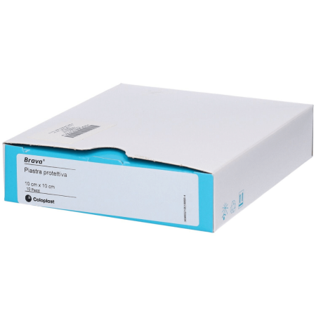 Brava piastra protettiva per la cute peristomale