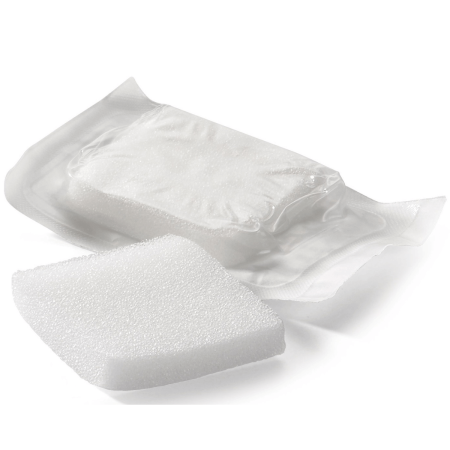 Ligasano Bianco spugna sterile in poliuretano espanso 5x5x1 10pz 2