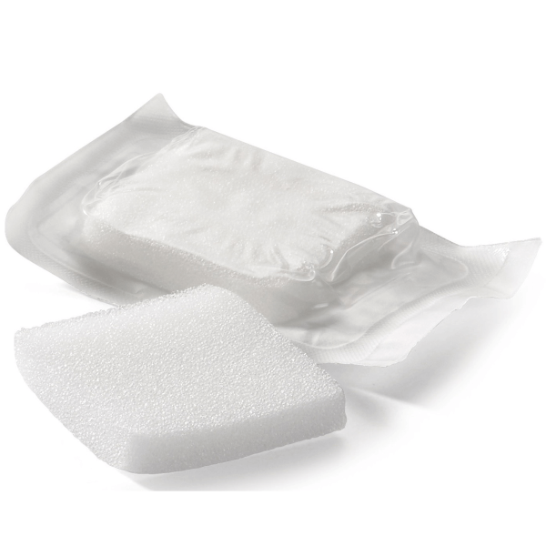 Ligasano Bianco spugna sterile in poliuretano espanso 5x5x1 10pz