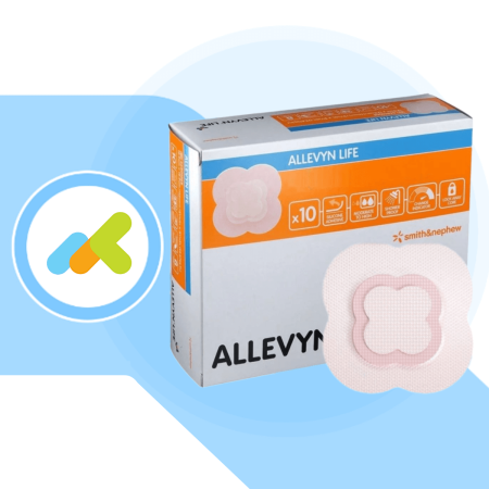 Allevyn Life | Medicazione Multistrato in Poliuretano | Strato Superassorbente | 1 pezzo Allevyn Life | Medicazione Multistrato in Poliuretano | Strato Superassorbente | 1 pezzo