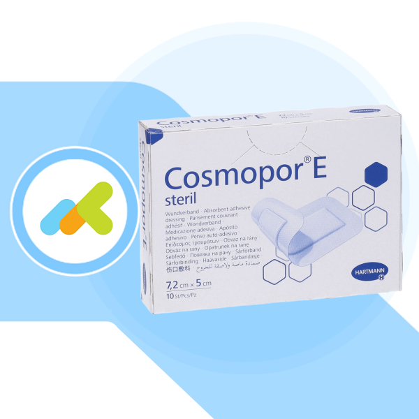 Cosmopor E medicazione adesiva sterile 5x7,2 10pz