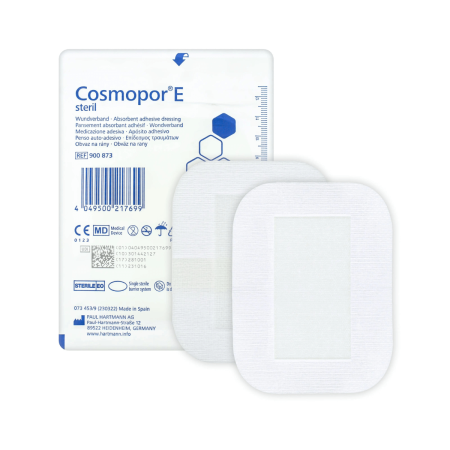 Cosmopor E  Medicazione Adesiva Sterile 10x8  Altamente Assorbente  10 Pezzi 2