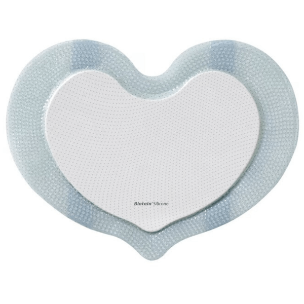 Biatain Silicone Sacro | Medicazione in Poliuretano | Assorbimento Ottimale Fluidi | 5 pezzi