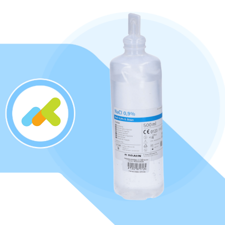 Ecolav soluzione fisiologica salina sterile per irrigazione 500ml