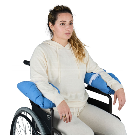 Coppia di Gomitiere Devimed |Protezioni per il gomito in fibra cava siliconata