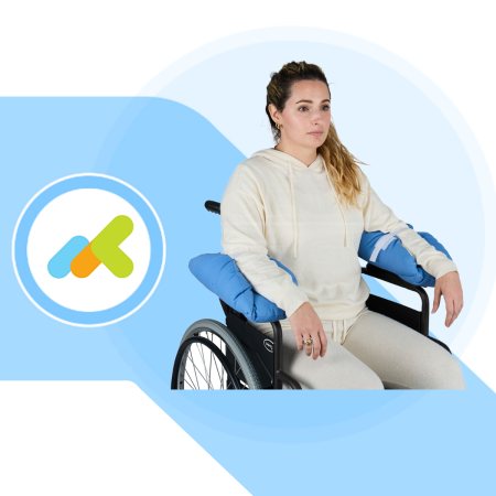 Coppia di Gomitiere Devimed |Protezioni per il gomito in fibra cava siliconata