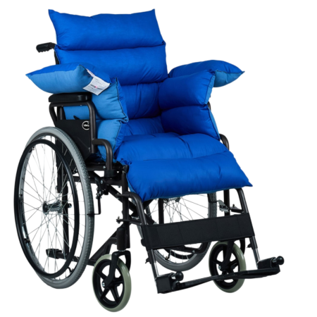 Protezione Antidecubito per Carrozzina Devimed in Fibra Siliconata Cava | Taglie S e M