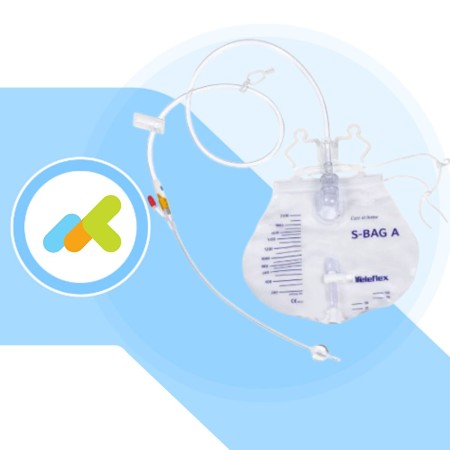 ProfilCath Preconnesso – Sistema vescicale a circuito chiuso sterile 1pz
