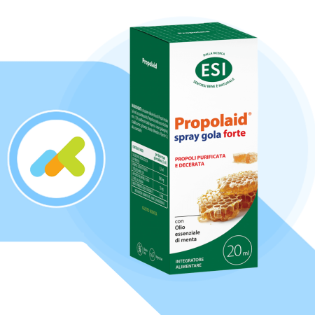 Esi Propolaid PropolGola Forte | Spray per la Gola con Propoli e Menta | 20 ml Esi Propolaid PropolGola Forte | Spray per la Gola con Propoli e Menta | 20 ml