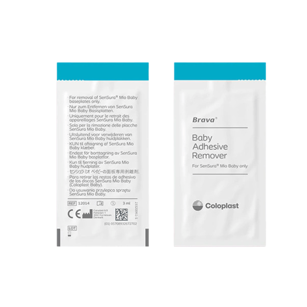 Brava Baby Adhesive Remover | Protettivo Cutaneo Specifico per Neonati e Bambini | 30 Pezzi