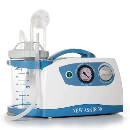 NEW ASKIR 30 | Aspiratore Chirurgico Elettrico per Uso Tracheale, Nasale e Orale 2