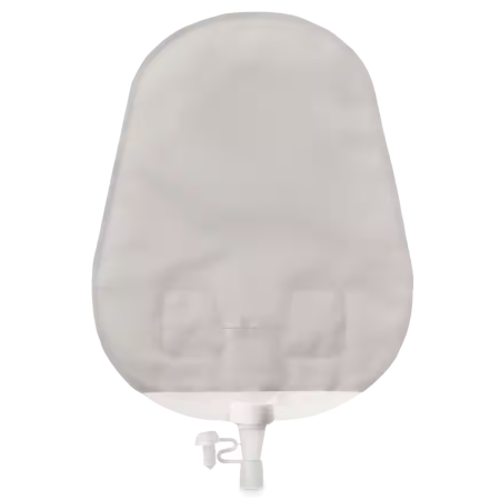 SenSura® Mio Click In tesuto  Midi | Sacca per urostomia due pezzi con placca elastica e aggancio Click 2