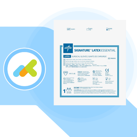 Signature Latex | Guanti Chirurgici per Sala Operatoria | 1 paio