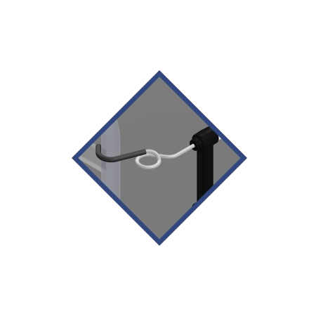 Sponde Letto 4 tubi – Sponde Laterali di Contenimento Abbassabili - 2 pezzi