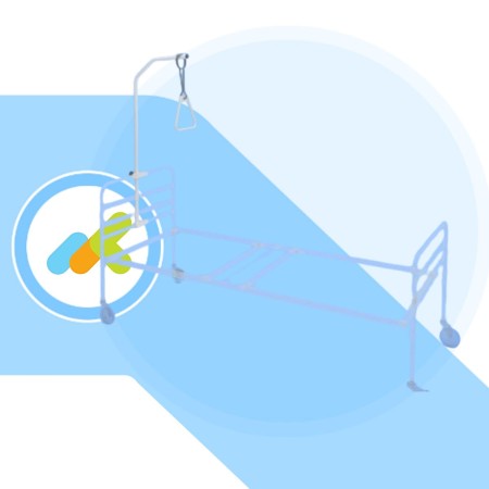 Asta Sollevamalato con Attacco alla Testiera