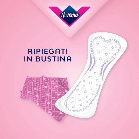 Nuvenia Dailies V-protection proteggi slip anatomico ripiegato in bustine 18+4pz