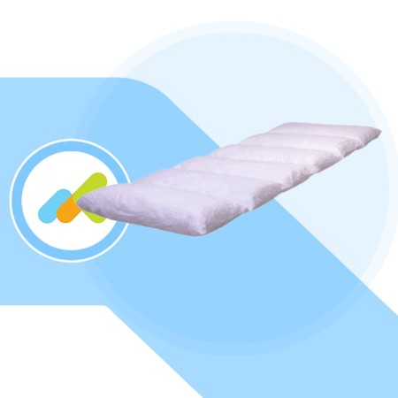 Materasso A20 in Fibra Cava – 6 Elementi Traspirante 13 cm