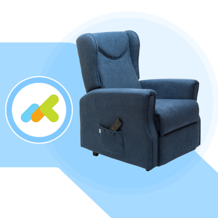 Poltrona Elevabile KSP K-700 con Alzata Assistita a Due Motori Poltrona Elevabile KSP K-700 con Alzata Assistita a Due Motori