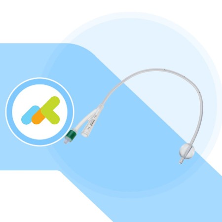 Set per cambio con catetere a palloncino in silicone e filo guida per Cystofix® cf 5 pz