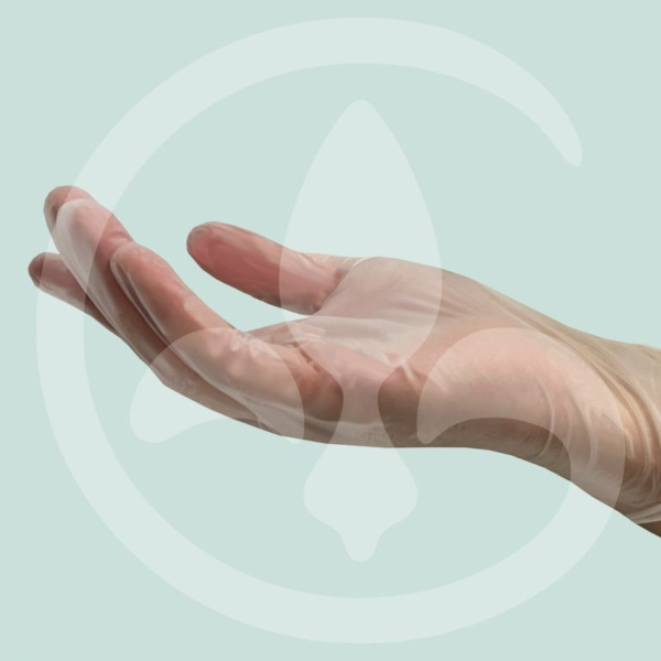 DOC Uvi | Guanti in Vinile Senza Polvere | Alta Protezione | 100 pezzi