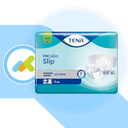 TENA Slip Ultima – Pannolone a Mutandina per Incontinenza Adulto ad Alta Assorbenza 21 pz