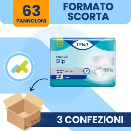 TENA Slip Ultima – Pannolone a Mutandina per Incontinenza Adulto ad Alta Assorbenza 21 pz 2