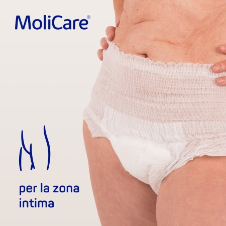MoliCare Skin salviette detergenti 3in1 per pelli sensibili | 50 pezzi 2