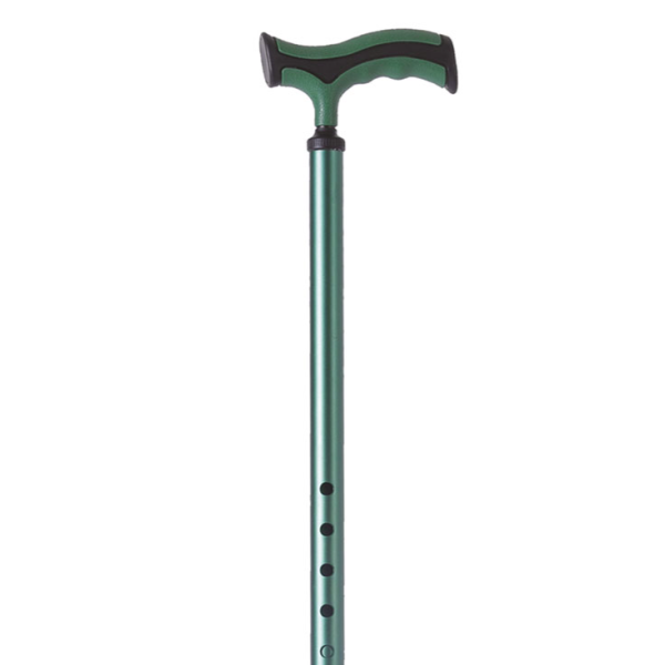 Bastone da Passeggio Regolabile in Alluminio puntale con base larga RP191 – Moretti Brio