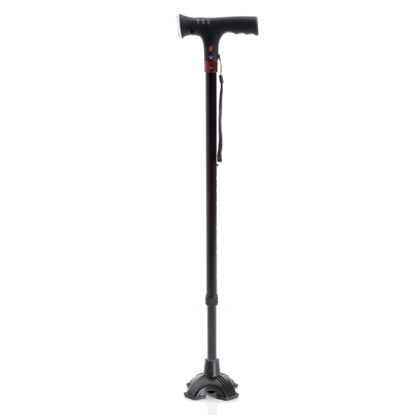 Bastone da Passeggio in Alluminio con Luce LED e Allarme Acustico RP165 – Moretti